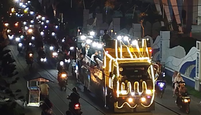 Pelindo Regional 1 Dukung Pawai Obor 1 Muharram, Ribuan Warga Meriahkan Tahun Baru Islam di Belawan