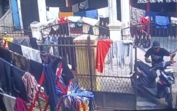 Rekaman CCTV merekam aksi pelaku curanmor yang mencuri sepeda motor Honda Beat di Medan Area, Kota Medan. Pelaku kemudian ditangkap polisi dan kedapatan membawa sabu.