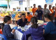 Pemeriksaan kesehatan gratis Rutan Kelas I Medan bagi masyarakat dan skrining TB warga binaan di Klinik Pratama Semar