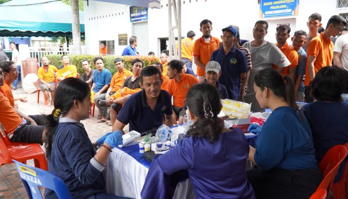 200 Warga Dapat Pemeriksaan Kesehatan Gratis, Rutan Kelas I Medan Skrining TB 100 Warga Binaan