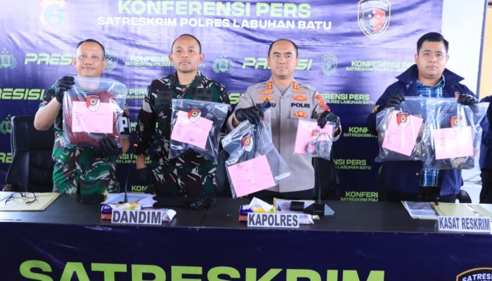 Polisi Tetapkan Seorang Purnawirawan TNI dan Dua Pelaku Penganiayaan Tewaskan Warga Labuhanbatu Sebagai Tersangka 