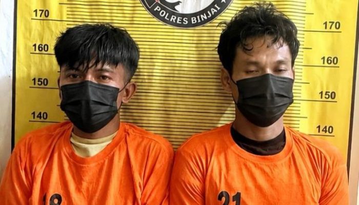 Dua Pengedar di Binjai Ditangkap Usai Jual Sabu Pada Polisi 
