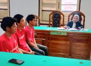Pelaku begal Simpang Avros Medan divonis hingga 4,5 tahun penjara oleh Pengadilan Negeri Medan.