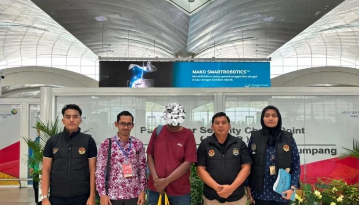 Imigrasi Belawan Deportasi Seorang Warga Negara Malaysia Lantaran Masuk Tanpa Izin