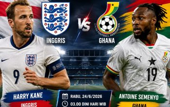Inggris vs Ghana