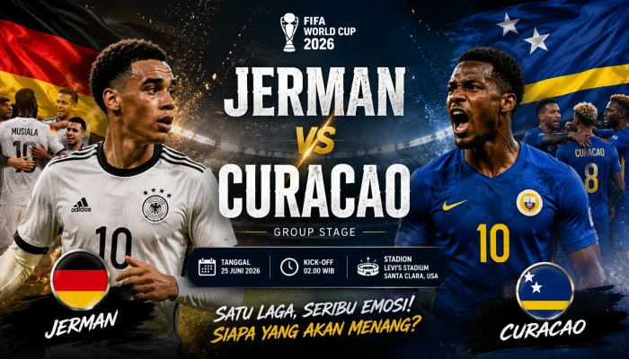 Susunan Pemain Jerman vs Curacao: Nagelsmann Andalkan Musiala dan Wirtz, Der Panzer Siap Mengamuk di Piala Dunia 2026
