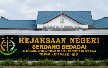 Kantor Kejaksaan Negeri Serdang Bedagai (Kejari Sergai) di Sei Rampah, Kabupaten Serdang Bedagai, Sumatera Utara.