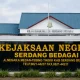 Kantor Kejaksaan Negeri Serdang Bedagai (Kejari Sergai) di Sei Rampah, Kabupaten Serdang Bedagai, Sumatera Utara.