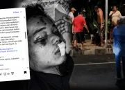 Kolase capture Kakak Jaka Malau minta keadilan kepada Presiden Prabowo terkait kasus pengeroyokan Jaka Malau di Pematangsiantar dan lambannya proses hukum.