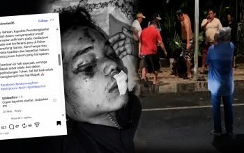 Kolase capture Kakak Jaka Malau minta keadilan kepada Presiden Prabowo terkait kasus pengeroyokan Jaka Malau di Pematangsiantar dan lambannya proses hukum.