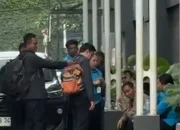 Suasana Kantor BGN digeledah Kejagung saat penyidik melakukan penggeledahan di kantor Badan Gizi Nasional Jakarta.