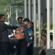 Suasana Kantor BGN digeledah Kejagung saat penyidik melakukan penggeledahan di kantor Badan Gizi Nasional Jakarta.