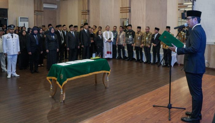 69 Pejabat Manajerial Kota Medan Dilantik Wali Kota  