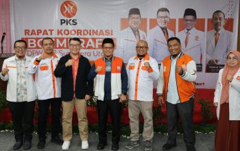 Andi Pranata Buka Rakor BOEMKRAFT DPW PKS Sumut, Ingatkan Prinsip Kerja “3T”