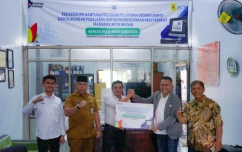 PLN Sumut Latih Pemuda Kurang Mampu di Medan Kuasai Keterampilan Digital, Salurkan 25 Unit Komputer