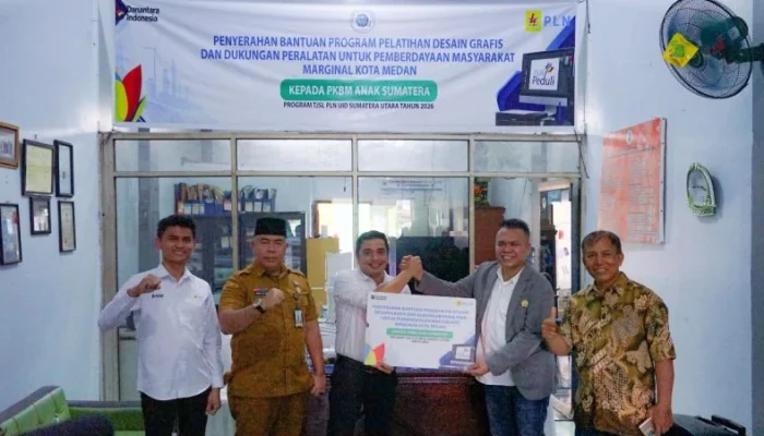 PLN Sumut Latih Pemuda Kurang Mampu di Medan Kuasai Keterampilan Digital, Salurkan 25 Unit Komputer