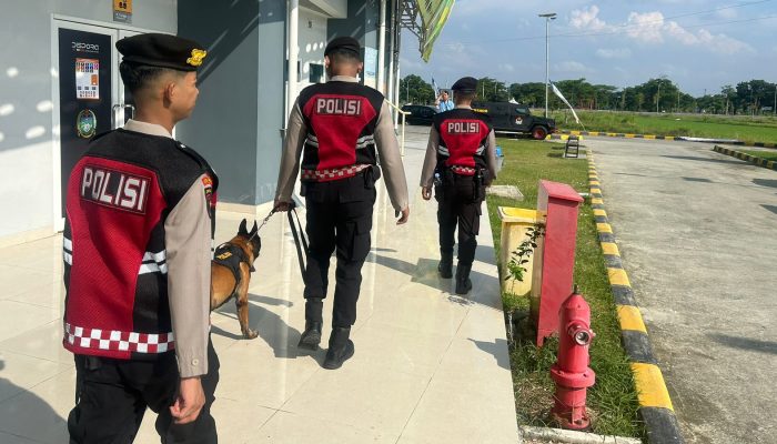 Unit Polsatwa K-9 Polda Sumut Turut Amankan ASEAN U19 Boys Championship 2026
