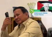 Prabowo dan Mahmoud Abbas