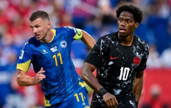Prediksi Kanada vs Bosnia dan Herzegovina Piala Dunia 2026, duel pemain kedua tim jelang laga pembuka Grup B di Stadion BMO Field Toronto.