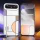 Tecno Camon 50 Slim dengan desain bodi tipis 6,39 mm, AI Mood Light pada modul kamera belakang, dan layar AMOLED 144Hz dalam tampilan promosi resmi.