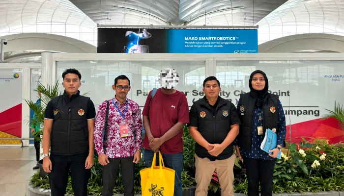 WN Malaysia Dideportasi dari Indonesia Setelah Masuk Secara Ilegal Lewat Jalur Tidak Resmi