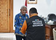 Wagubsu Didatangi Petugas Sensus Ekonomi BPS
