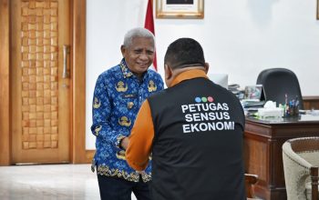 Wagubsu Didatangi Petugas Sensus Ekonomi BPS