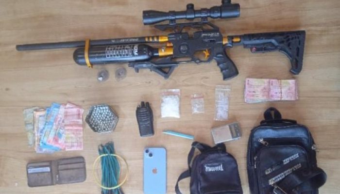 Bandar Sabu di Bagan Deli Ditangkap, Polisi Temukan Senjata Angin dan Uang Belasan Juta Rupiah