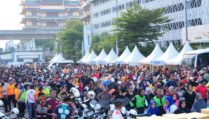 Polda Sumut Sulap Car Free Day Jadi Pesta Rakyat HUT Bhayangkara ke-80  