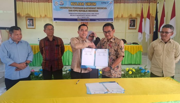 KPPU dan UPMI Perkuat Kolaborasi Melalui Kuliah Umum