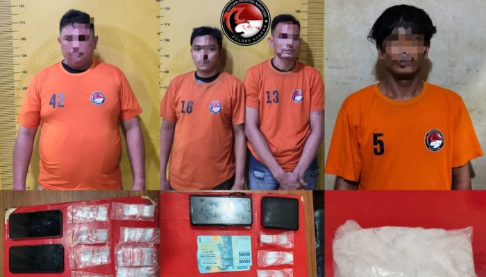 Mantan Anggota Polri Terlibat Jaringan Pengedar Ditangkap Timsus Anti Narkoba Polres Asahan