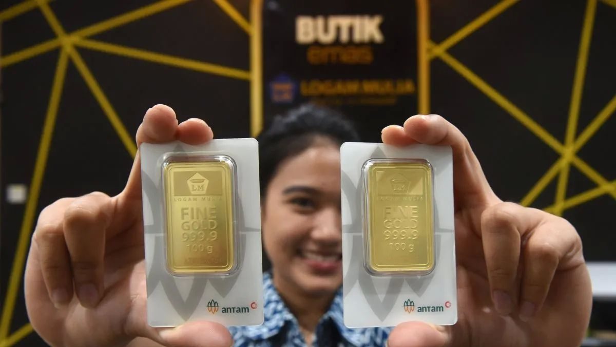 Harga emas Antam hari ini