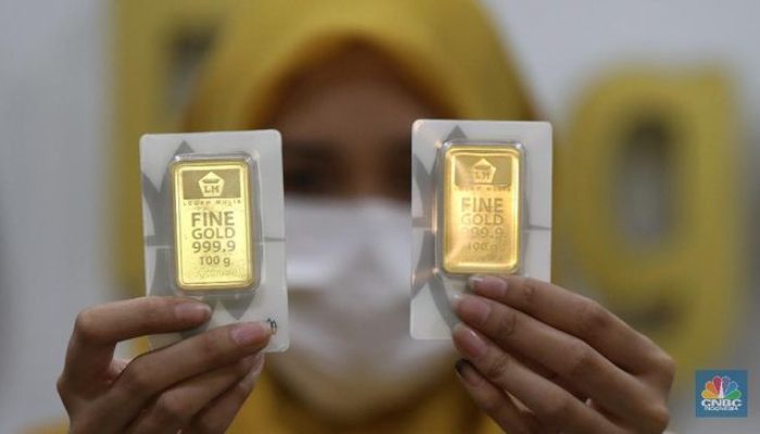 Harga Emas Antam Ambruk Rp24 Ribu Dibanderol di Level Rp 2.713.000 per Gram