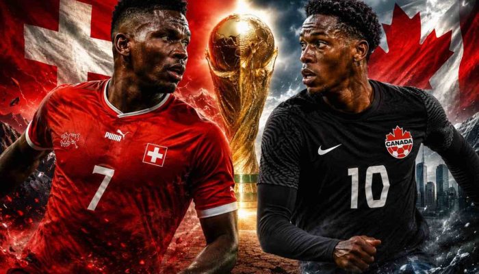 Prediksi Skor Swiss vs Kanada di Piala Dunia 2026: Kanada Bakal Segel Tiket 32 Besar