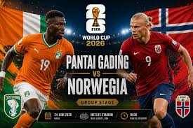 Prediksi Skor Pantai Gading vs Norwegia