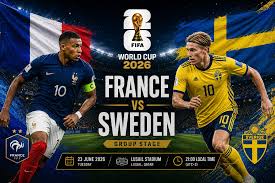 Prediksi skor Prancis vs Swedia