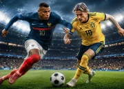 Prancis vs Swedia di babak 32 besar Piala Dunia 2026,