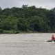 polisi hanyut di Sungai Katingan