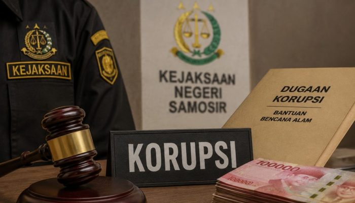 Kejari Samosir Tetapkan Pimpinan Bank Mandiri Pangururan Jadi Tersangka Dugaan Korupsi Bantuan Korban Bencana