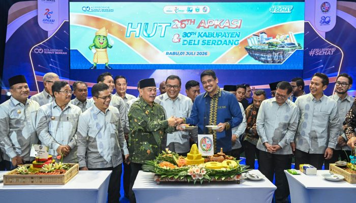Gubsu Dorong Sinergi Fiskal Provinsi-Kabupaten pada HUT ke-26 APKASI